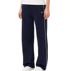 Pantalon Fluide Marine Femme Lacoste Paris