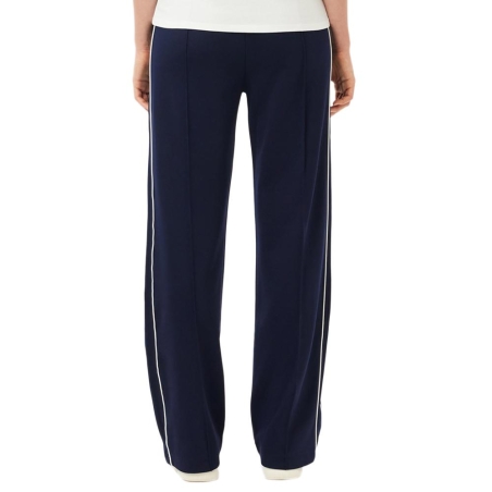 Pantalon Fluide Marine Femme Lacoste Paris