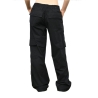 Pantalon Cargo Noir Femme Monday Premium 3192