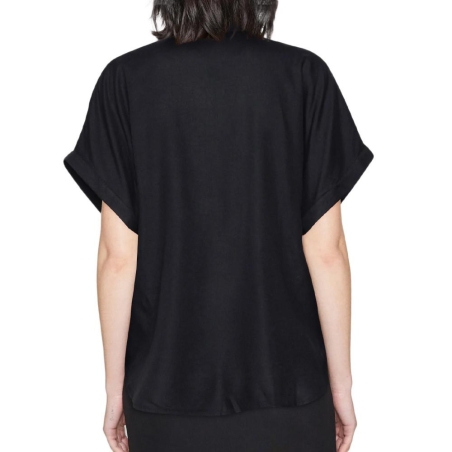 Blouse Noire Femme Vero Moda Easy Joy
