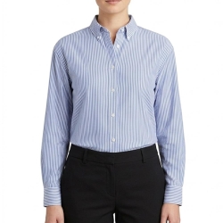 Chemise Bleu/Blanche Femme Teddy Smith Laria