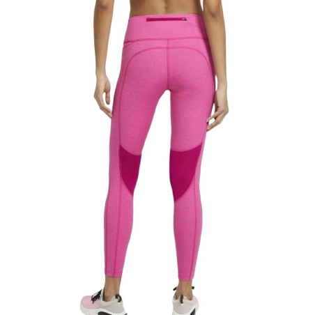Legging Rose Femme Nike Fast Tight
