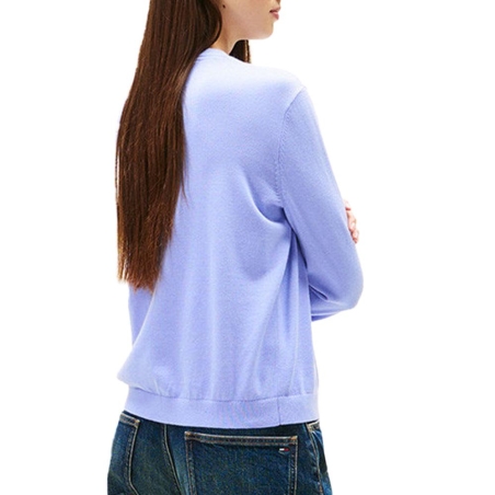 Pull Bleu Femme Tommy Hilfiger Essential DW0DW20159