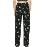 Pantalon Noir à Motifs Femme Vero Moda Curve Easy Hw Wide