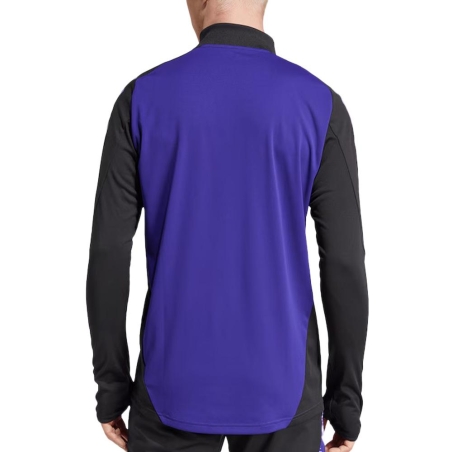 Allemagne Sweat 1/4 zip Violet Homme Adidas Tiro 24