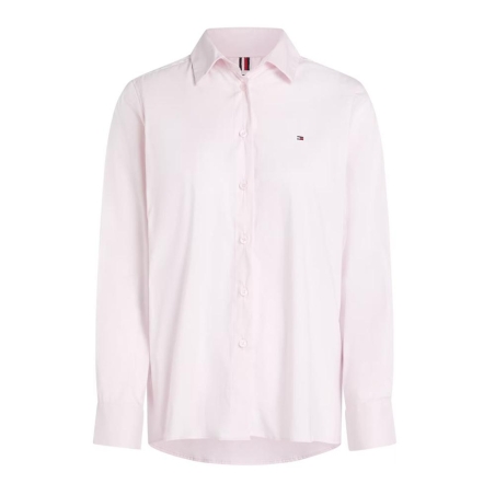 Chemise Rose Femme Tommy Hilfiger Ess Poplin Regular S