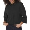 Chemise Grise Femme JDY Theis Life 3/4