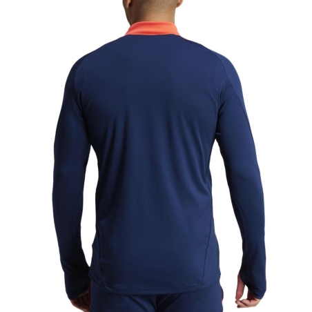Manchester United Sweat Training 1/4 zip Marine Adidas Tiro 24