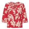 Blouse Rouge/Beige Femme JDY Troya
