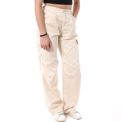Pantalon Cargo Beige Femme Monday Premium 3178