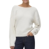 Pull Blanc Femme Vero Moda Mellie