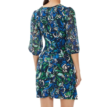 Robe Bleu/Vert Femme Morgan RIMIO