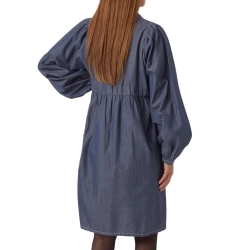 Robe Bleu Foncé Femme Mamalicious Jeanne