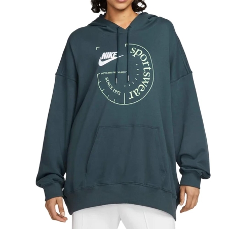 Sweat Bleu Femme Nike Nsw