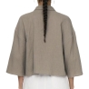 Chemise Taupe Femme JDY Theis Life 3/4