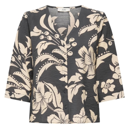 Blouse Beige/Gris Foncé Femme JDY Troya