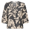 Blouse Beige/Gris Foncé Femme JDY Troya