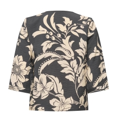 Blouse Beige/Gris Foncé Femme JDY Troya