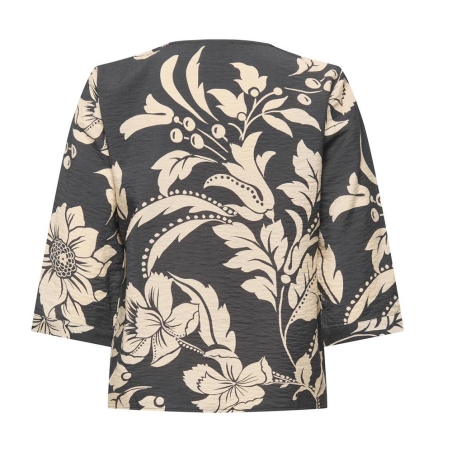 Blouse Beige/Gris Foncé Femme JDY Troya