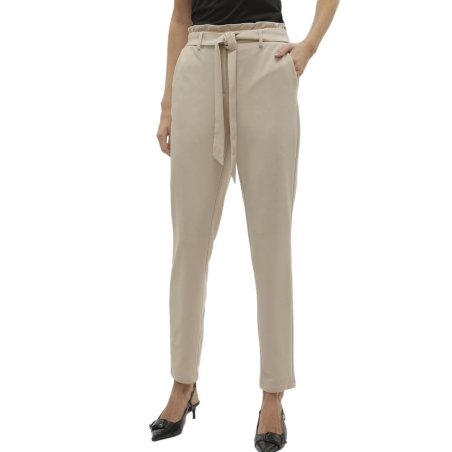 Pantalon fluide Beige Femme Vero Moda Liva