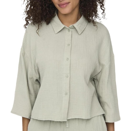 Chemise Verte Femme JDY Theis Life 3/4