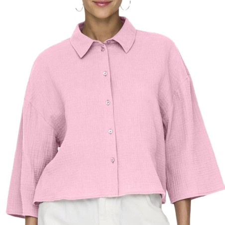 Chemise Rose Femme JDY Theis Life 3/4