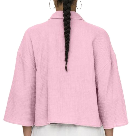 Chemise Rose Femme JDY Theis Life 3/4