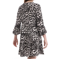Robe Léopard Grise Femme Vero Moda Easy