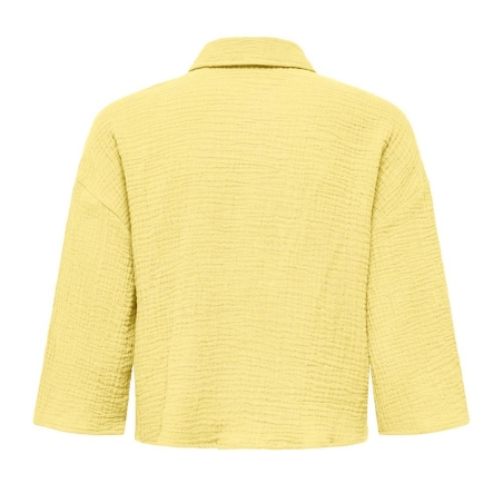 Chemise Jaune Femme JDY Theis Life 3/4