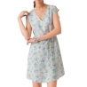 Robe Beige/Bleu Femme Vero Moda 10296346