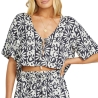 Chemise Noir/Ecru Femme Billabong Sunflower