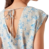 Robe Beige/Bleu Femme Vero Moda 10296346