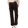Pantalon en Velours Marron Femme Oraije Victorine