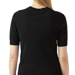 Pull Noir Femme YAS 26036189