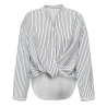 Chemise Blanc/Bleu Femme JDY Barbara Life