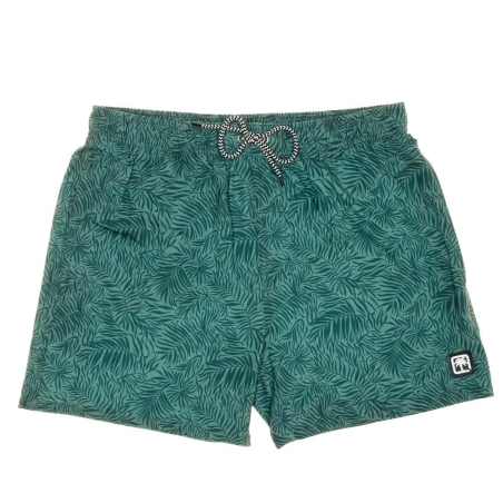 Short de bain Imprimée Vert Homme Sun project 3055