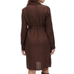 Robe Marron Femme Mamalicious Lia