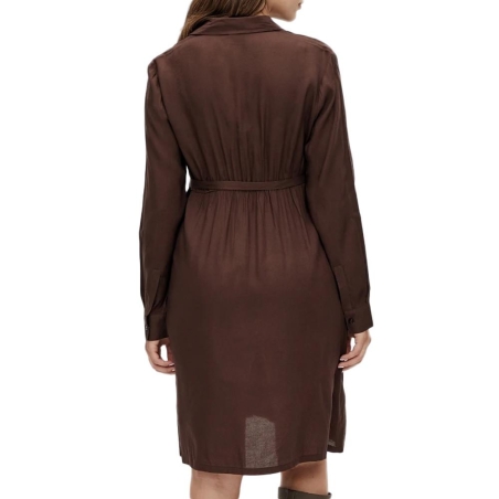 Robe Marron Femme Mamalicious Lia