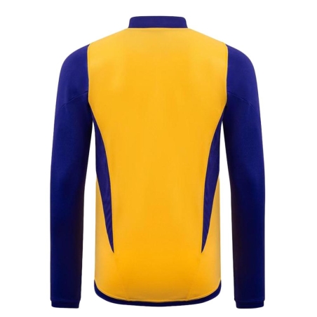 Real Madrid Sweat Training Jaune/Violet Homme Adidas 2023/2024