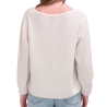 Gilet Écru Femme Teddy Smith Pepito