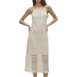 Robe Beige Femme Vero Moda Singlet Calf
