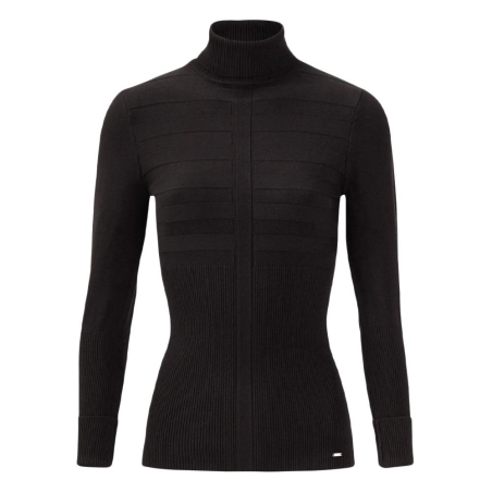 Pull Noir Femme Morgan Mentos