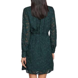 Robe Verte Foncé Femme Vila Flema