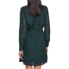 Robe Verte Foncé Femme Vila Flema