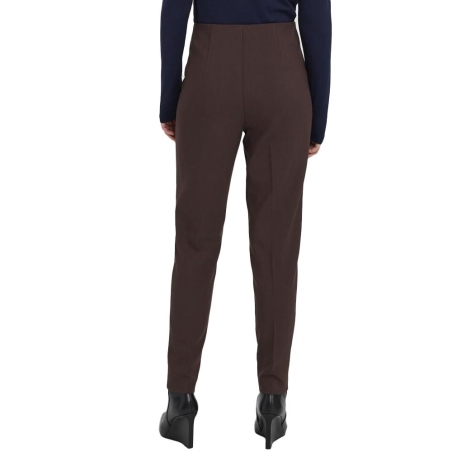 Pantalon Taille Haute Marron Femme Vero Moda Sandy
