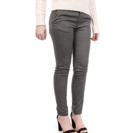 Pantalon Gris Femme Teddy Smith City Winter