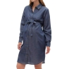 Robe de Grossesse Bleu Femme Mamalicious Natalia