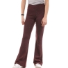 Pantalon Fluide Bordeaux Femme Only Flared