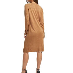 Robe Pull Camel Femme Vero Moda Meghan