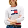 Pull Gris Femme Tommy Hilfiger Tjw Sparkle Flag